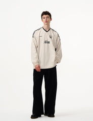 Vintage Colorblock Quick - Dry Jersey Long Sleeve Tee - COPPING THREADS - CHICISLAND