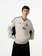 Vintage Colorblock Quick - Dry Jersey Long Sleeve Tee - COPPING THREADS - CHICISLAND