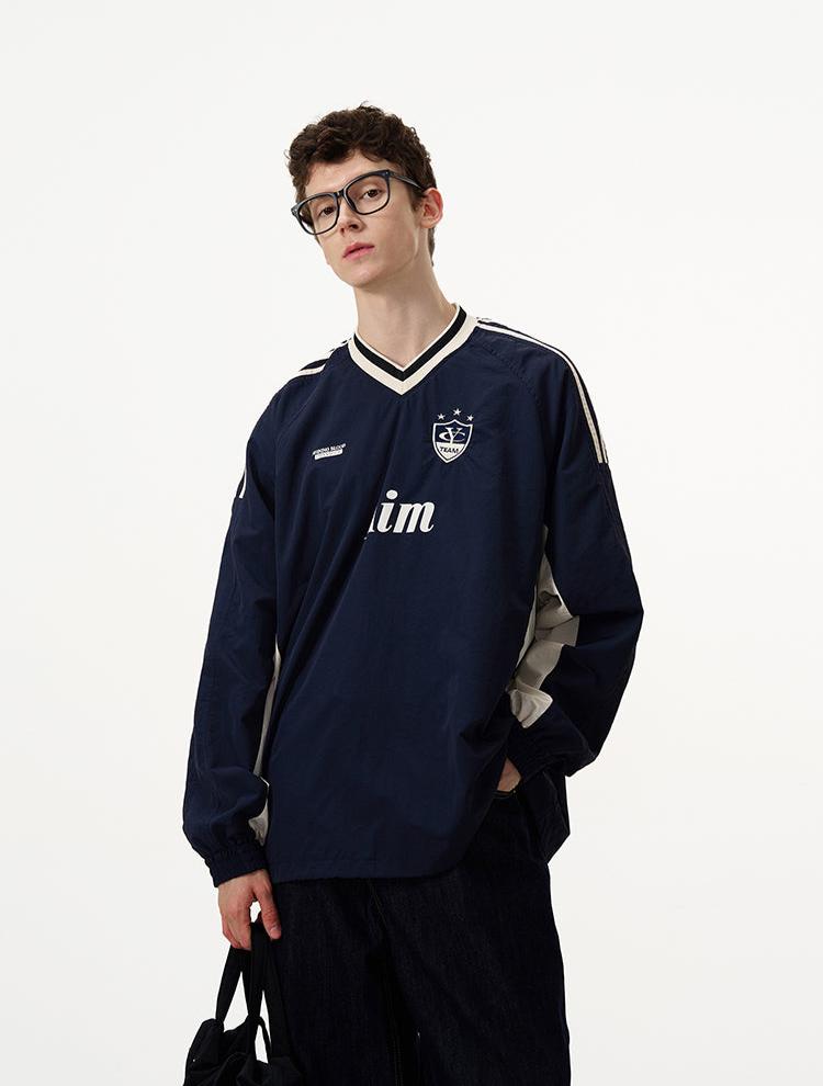Vintage Colorblock Quick - Dry Jersey Long Sleeve Tee - COPPING THREADS - CHICISLAND