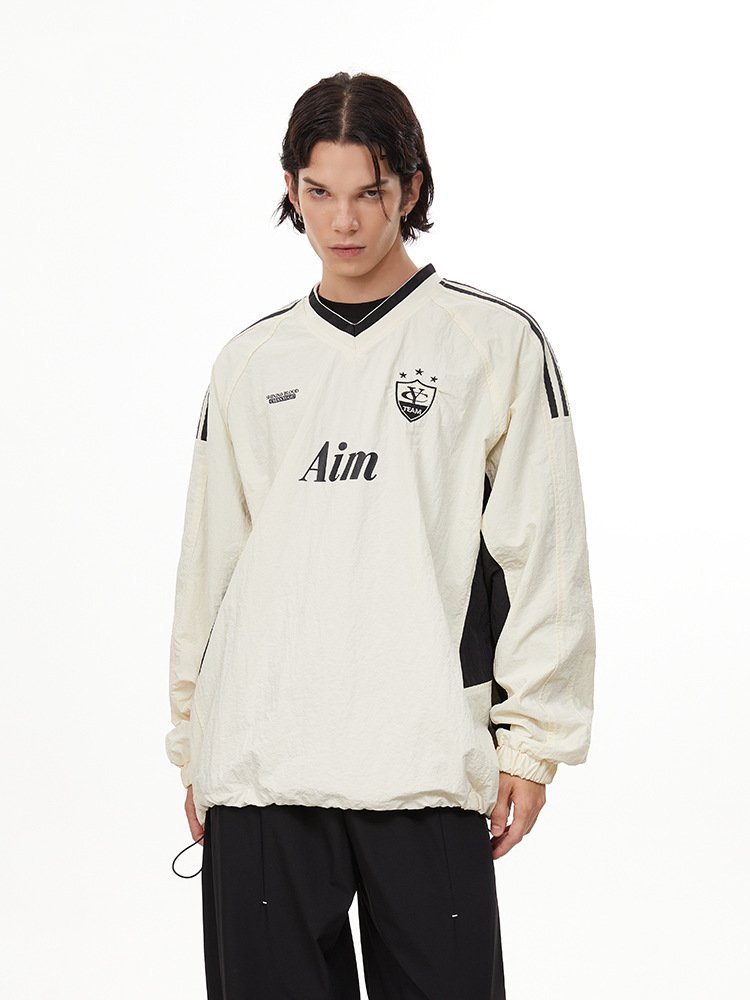 Vintage Colorblock Quick - Dry Jersey Long Sleeve Tee - COPPING THREADS - CHICISLAND