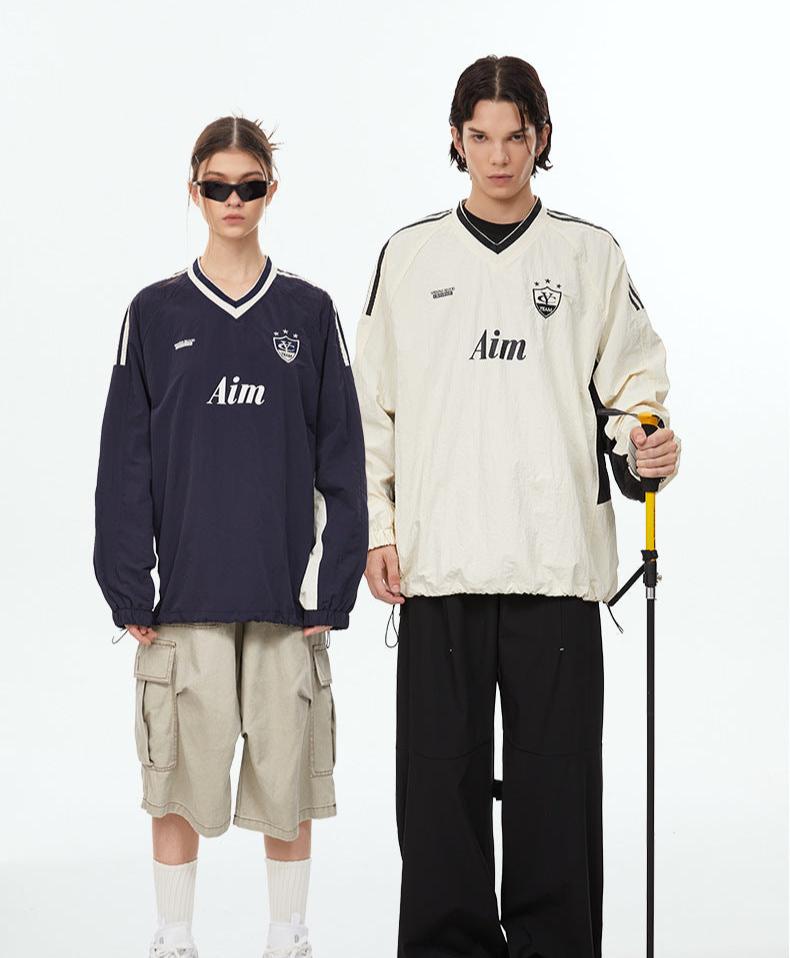 Vintage Colorblock Quick - Dry Jersey Long Sleeve Tee - COPPING THREADS - CHICISLAND