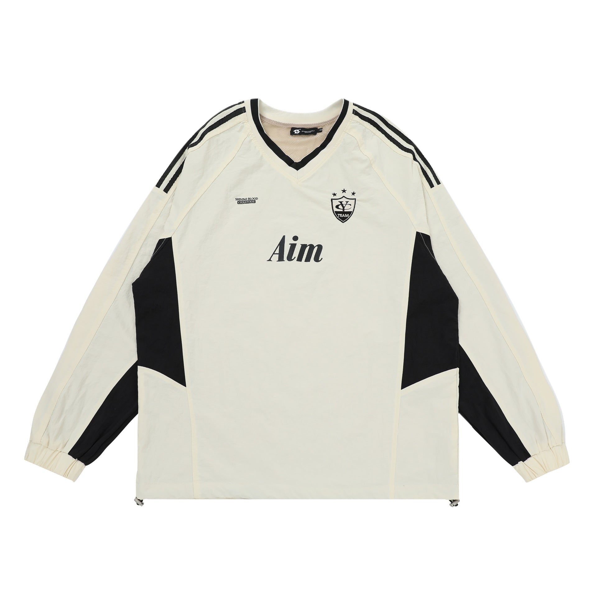 Vintage Colorblock Quick - Dry Jersey Long Sleeve Tee - COPPING THREADS - CHICISLAND