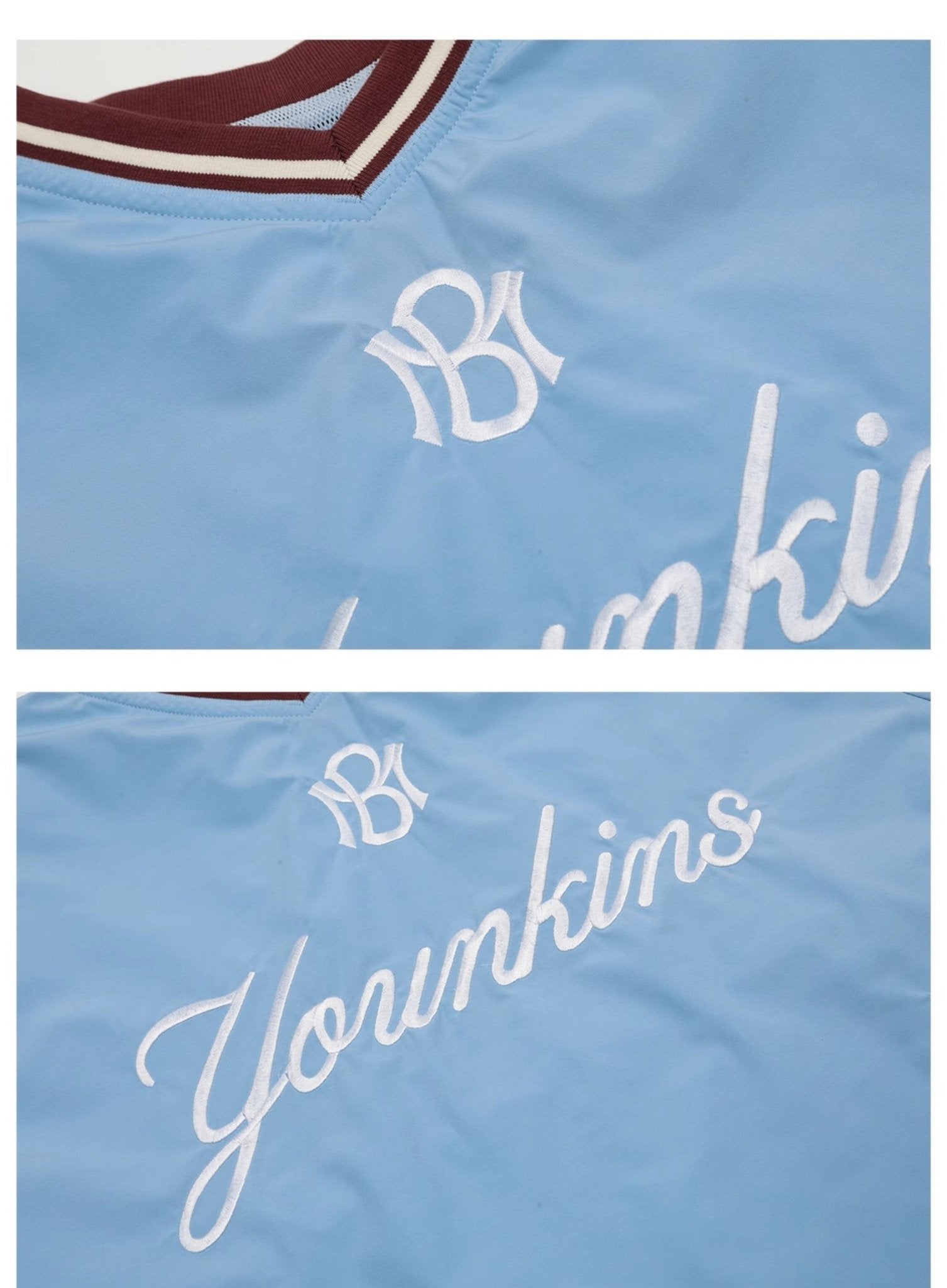 Vintage Contrast V - Neck Sweatshirt - COPPING THREADS - CT Select