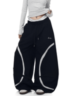 Vintage Curved Panel Wide - Leg Sweatpants - COPPING THREADS - CT Select