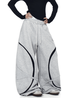 Vintage Curved Panel Wide - Leg Sweatpants - COPPING THREADS - CT Select