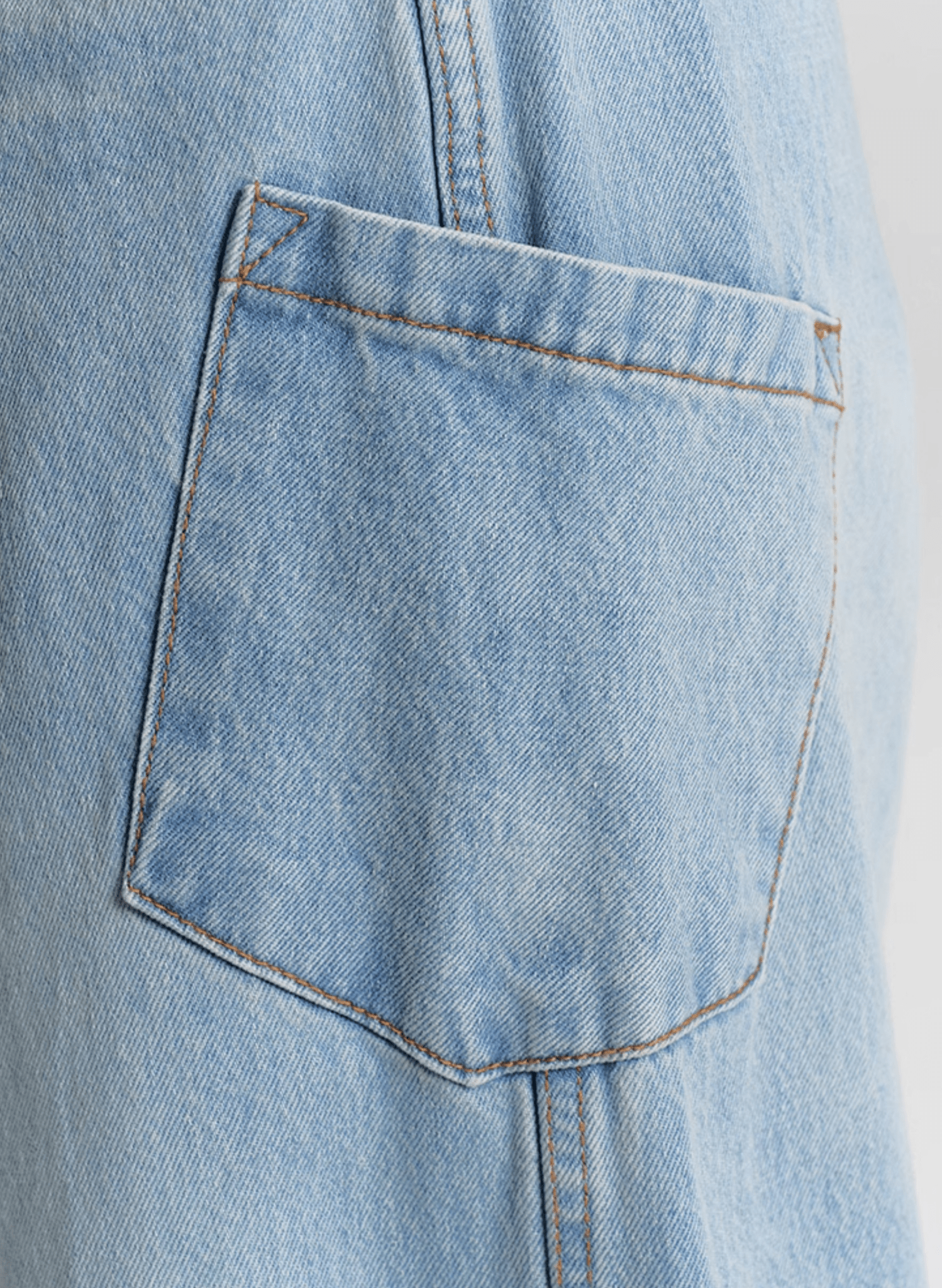 Vintage Curved Utility Pocket Wide - Leg Jeans - COPPING THREADS - RAPPEYE