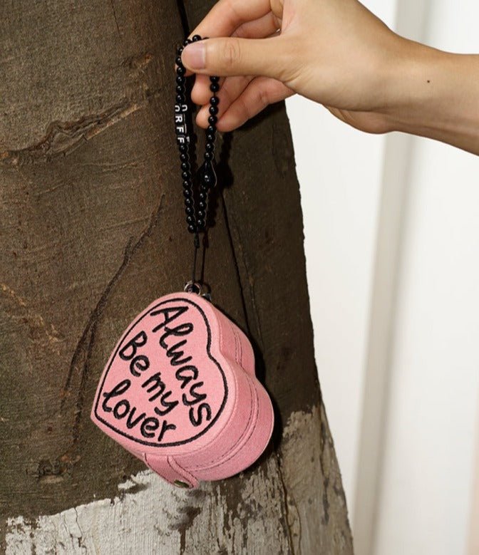 Vintage Denim Heart Cake Mini Jewelry Box - COPPING THREADS - CT Select