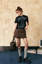 Vintage Denim Print Tee - COPPING THREADS - CHICISLAND