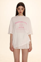 Vintage Distressed Heart Logo Printed Tee - COPPING THREADS - MOROMORO