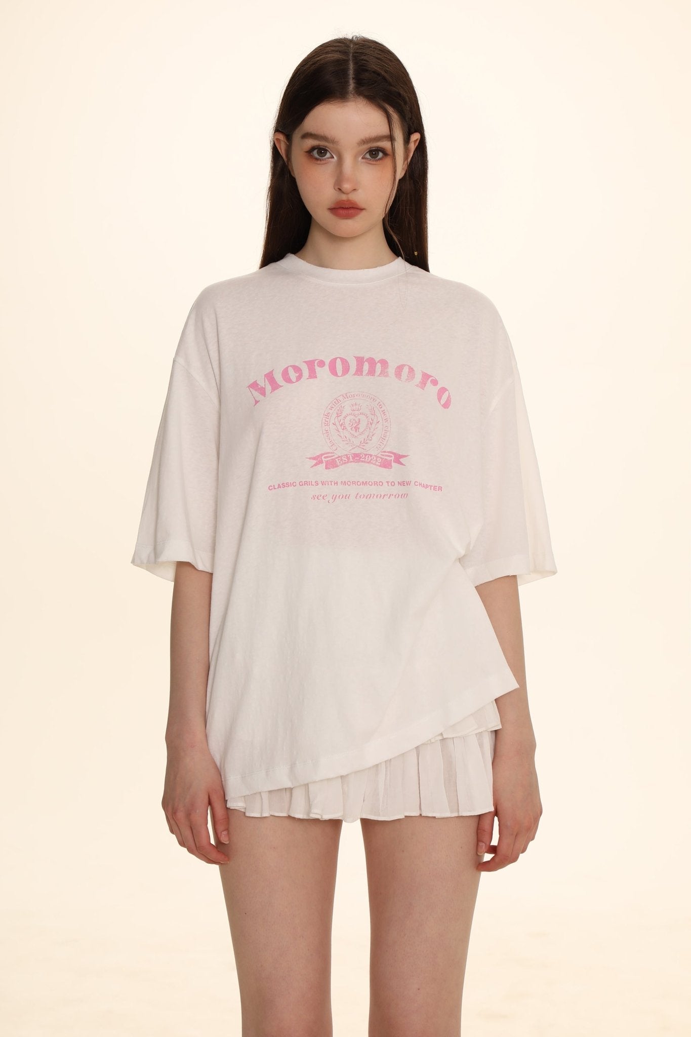 Vintage Distressed Heart Logo Printed Tee - COPPING THREADS - MOROMORO