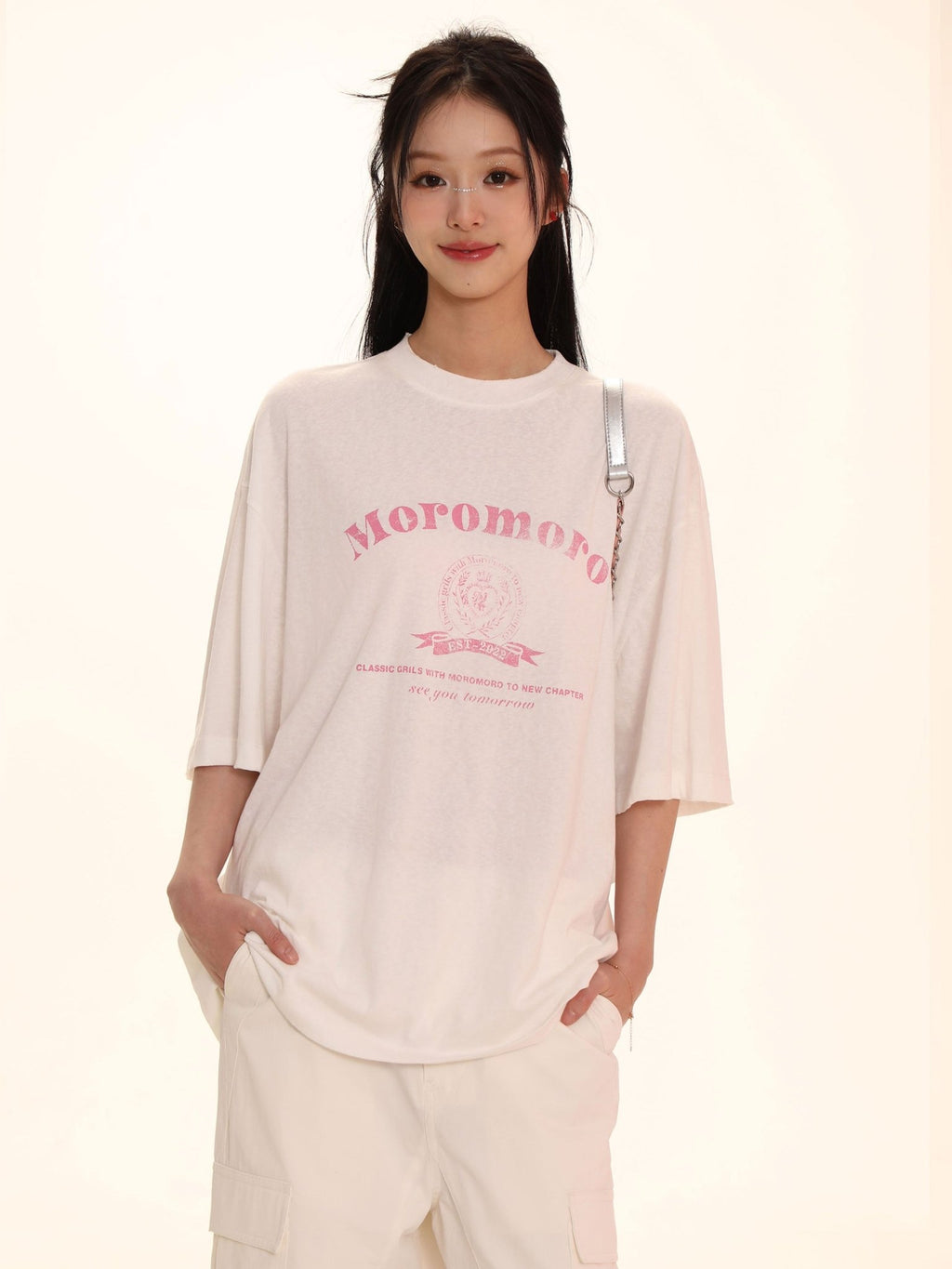 Vintage Distressed Heart Logo Printed Tee - COPPING THREADS - MOROMORO