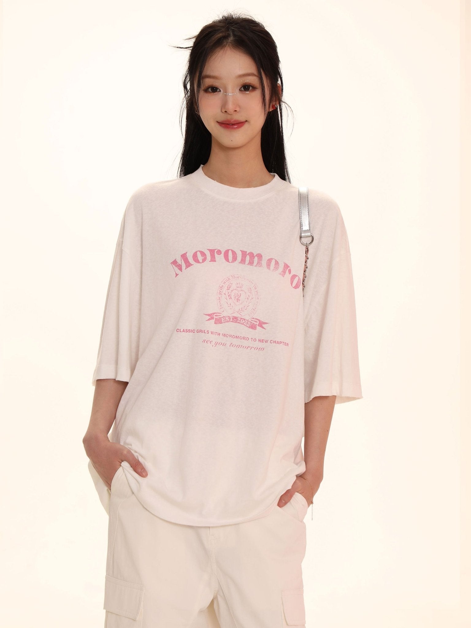 Vintage Distressed Heart Logo Printed Tee - COPPING THREADS - MOROMORO