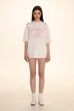 Vintage Distressed Heart Logo Printed Tee - COPPING THREADS - MOROMORO