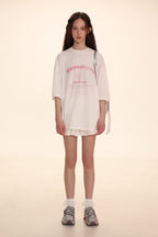 Vintage Distressed Heart Logo Printed Tee - COPPING THREADS - MOROMORO