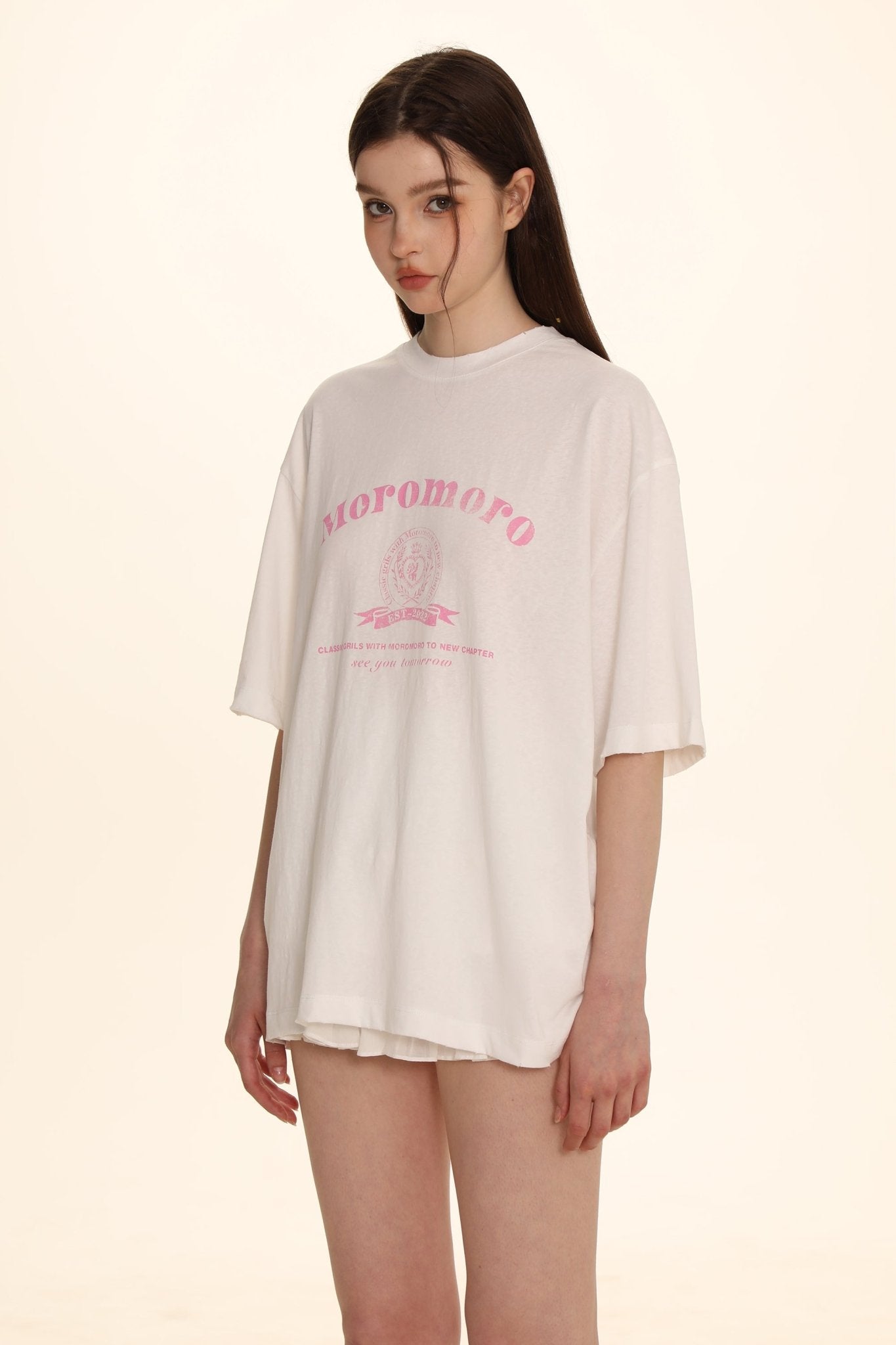 Vintage Distressed Heart Logo Printed Tee - COPPING THREADS - MOROMORO
