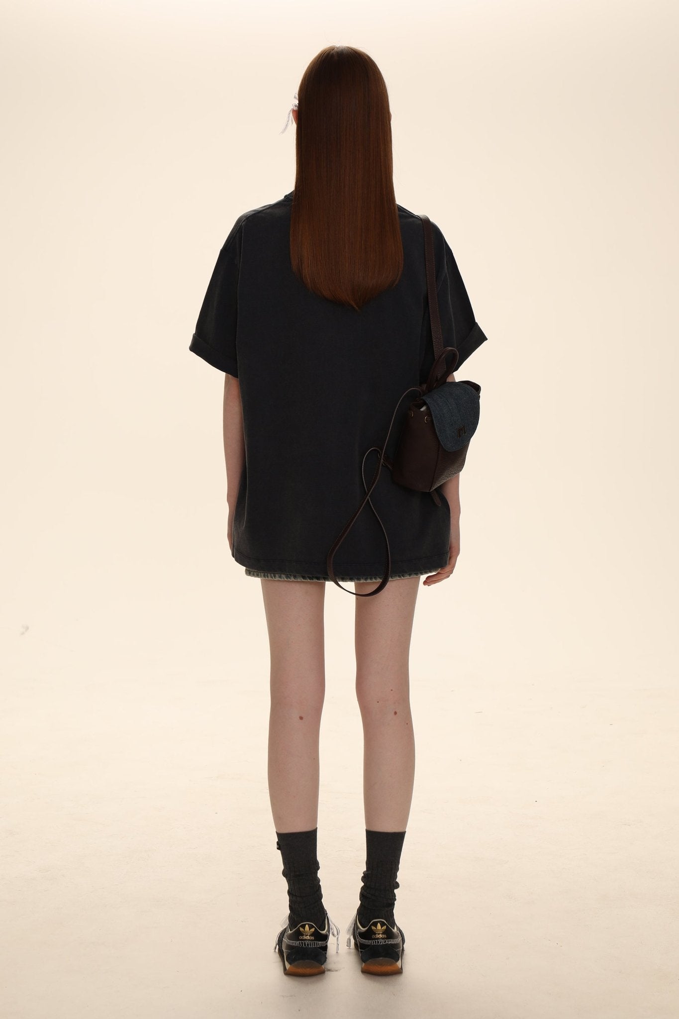 Vintage Distressed Logo Print Tee - COPPING THREADS - MOROMORO