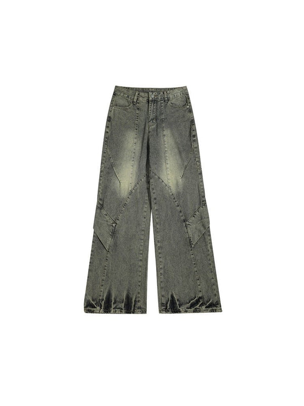 Vintage Distressed Patchwork Denim - COPPING THREADS - RAYOHOPP