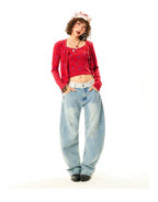 Vintage Ditsy Flower Print Cardigan Set - COPPING THREADS - YOUNG STAGE