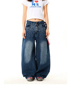 Vintage Embroidered Floral Denim - COPPING THREADS - YOUNG STAGE