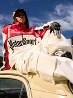 Vintage Embroidered Leather Racing Jacket - COPPING THREADS - Harsh and Cruel