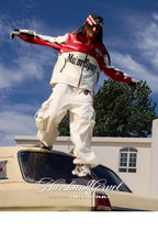 Vintage Embroidered Leather Racing Jacket - COPPING THREADS - Harsh and Cruel