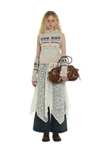 Vintage Fair Isle Star Contrast Trim Hooded Sleeveless Knit Vest - COPPING THREADS - MOROMORO