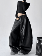 Vintage Faux Leather PU Trousers - COPPING THREADS - CT Select