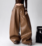Vintage Faux Leather PU Trousers - COPPING THREADS - CT Select