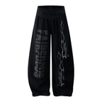 Vintage Flame Graphic Wide - Leg Sweatpants - COPPING THREADS - CT Select