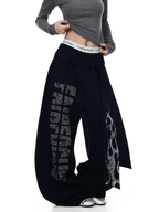 Vintage Flame Graphic Wide - Leg Sweatpants - COPPING THREADS - CT Select