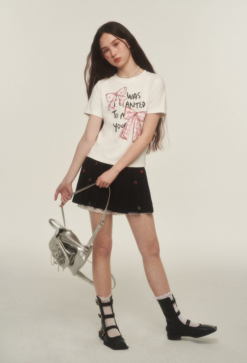 Vintage Floral Lace Pleated Skirt - COPPING THREADS - AYF