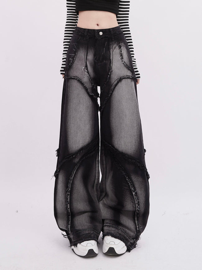 Vintage Heavy - Duty Fringed Denim - COPPING THREADS - RAYOHOPP Hover Image