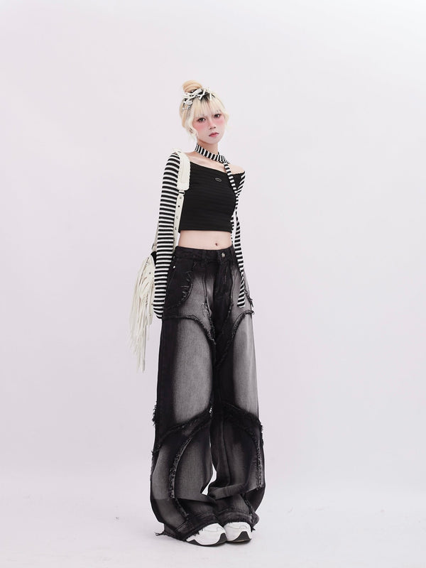 Vintage Heavy - Duty Fringed Denim - COPPING THREADS - RAYOHOPP