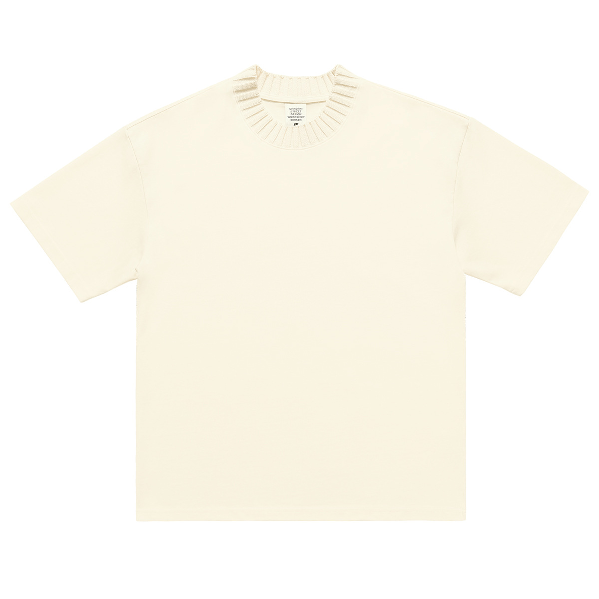 Vintage Heavyweight Knit Collar Tee - COPPING THREADS - CT Basics