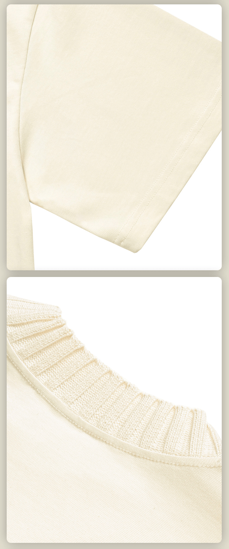 Vintage Heavyweight Knit Collar Tee - COPPING THREADS - CT Basics