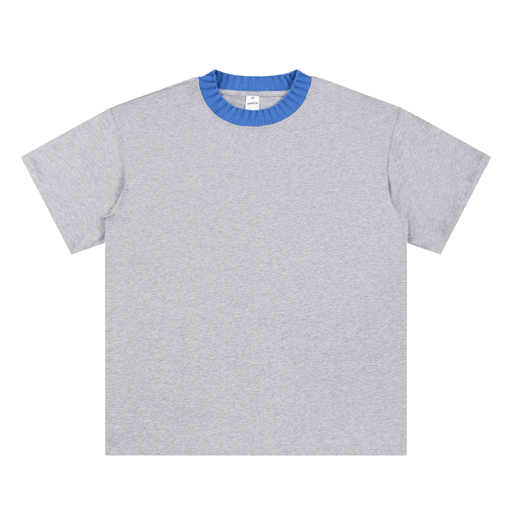 Vintage Heavyweight Knit Collar Tee - COPPING THREADS - CT Basics