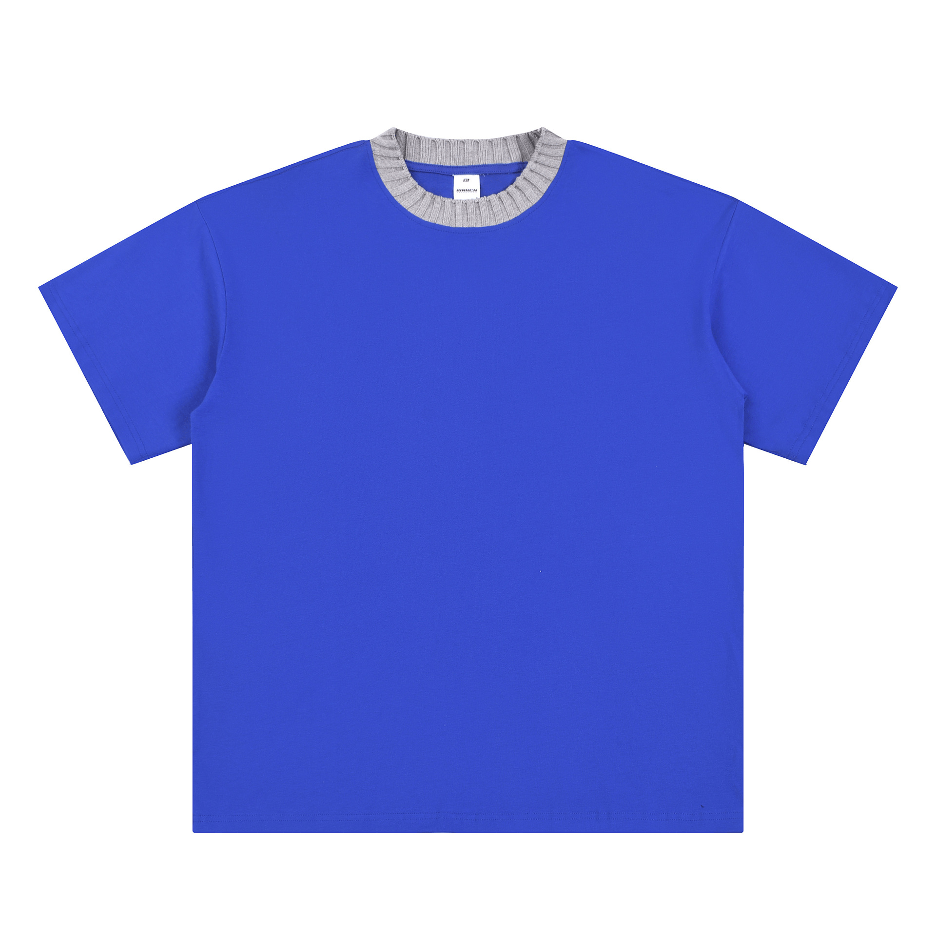 Vintage Heavyweight Knit Collar Tee - COPPING THREADS - CT Basics