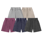 Vintage Heavyweight Washed Cotton Shorts - COPPING THREADS - CT Basics