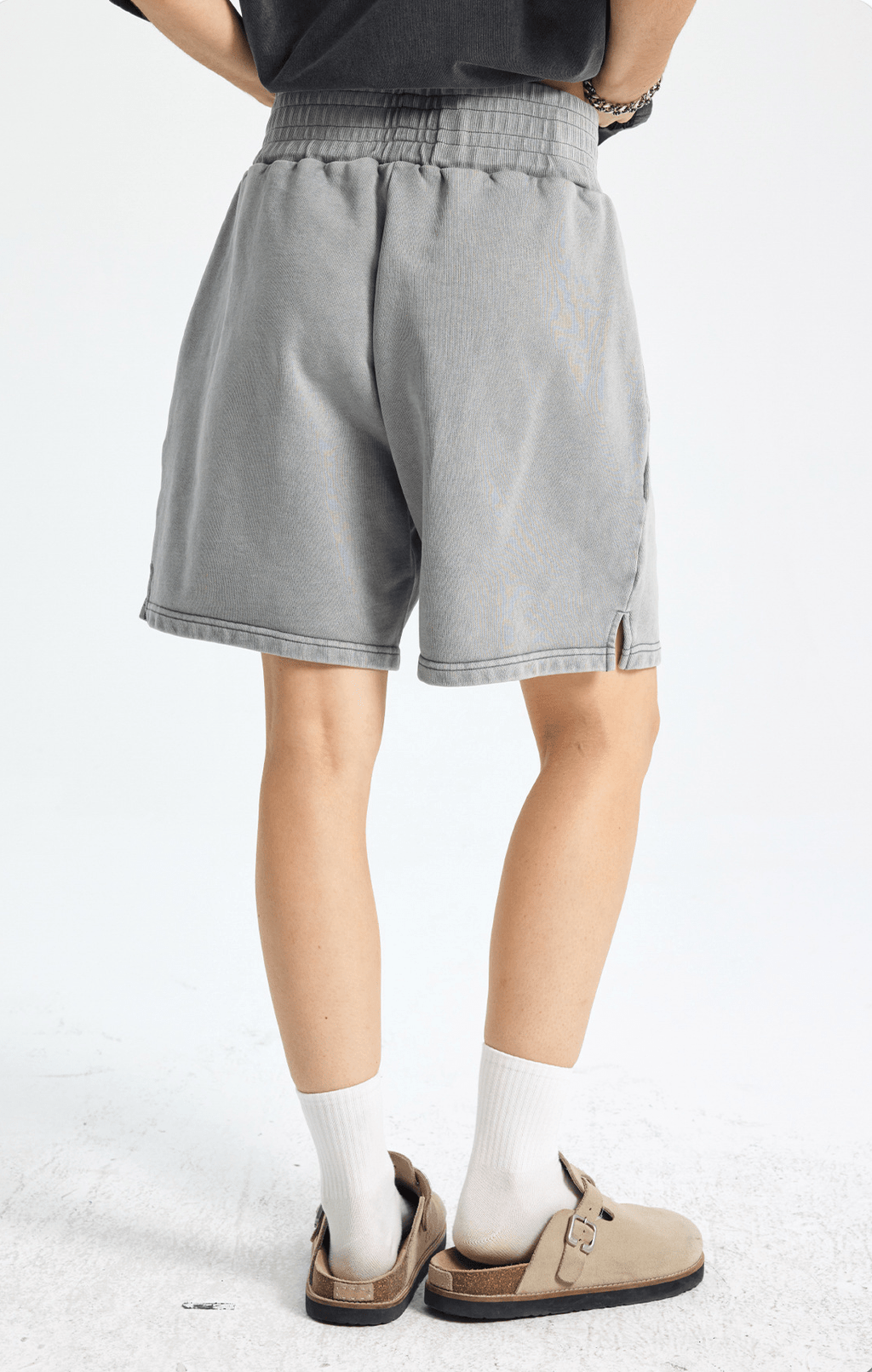 Vintage Heavyweight Washed Cotton Shorts - COPPING THREADS - CT Basics