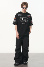 Vintage Hip - Hop Racing Print Tee - COPPING THREADS - Harsh and Cruel