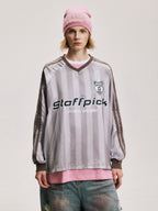 Vintage - Inspired Blokette Striped Long Sleeve Tee - COPPING THREADS - CT Select