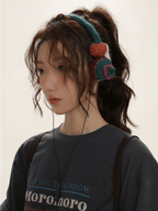 Vintage - Inspired Embroidered Lettering Tee - COPPING THREADS - MOROMORO