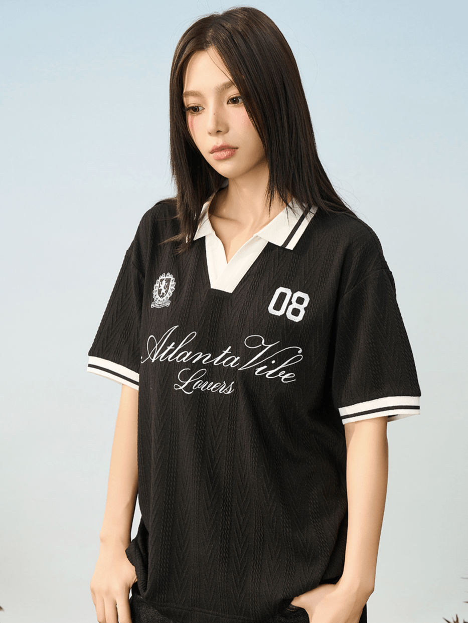 Vintage Knit - Texture Polo Shirt - COPPING THREADS - Harsh and Cruel