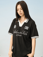 Vintage Knit - Texture Polo Shirt - COPPING THREADS - Harsh and Cruel