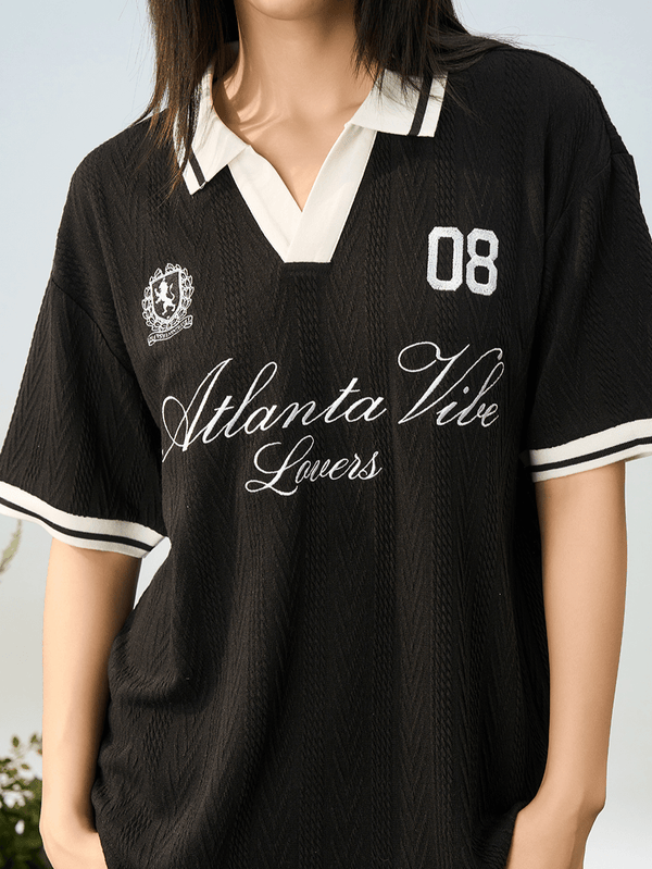 Vintage Knit - Texture Polo Shirt - COPPING THREADS - Harsh and Cruel