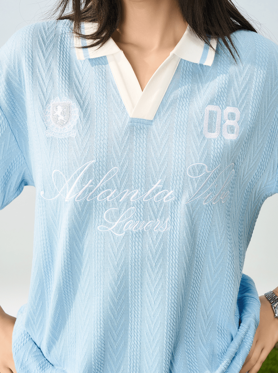 Vintage Knit - Texture Polo Shirt - COPPING THREADS - Harsh and Cruel