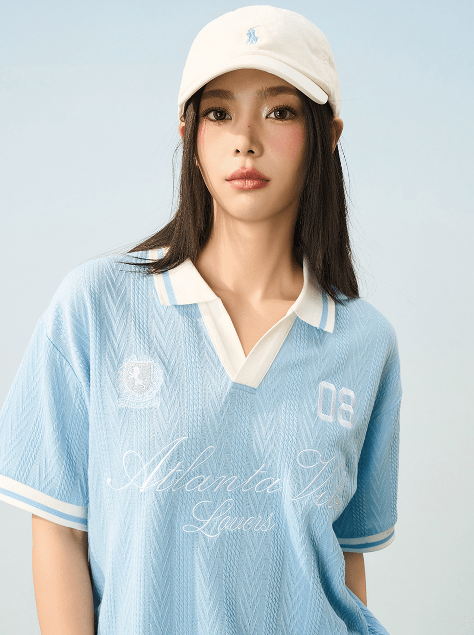 Vintage Knit - Texture Polo Shirt - COPPING THREADS - Harsh and Cruel