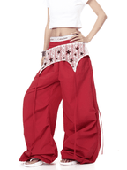 Vintage Lace Overlay Paratrooper Pants - COPPING THREADS - CT Select