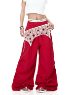 Vintage Lace Overlay Paratrooper Pants - COPPING THREADS - CT Select