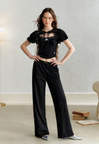 Vintage Lace Patchwork Trousers - COPPING THREADS - AYF